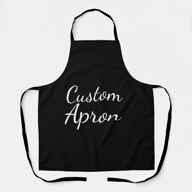 Créez votre propre tablier personnalisé de cuisini (Recto)