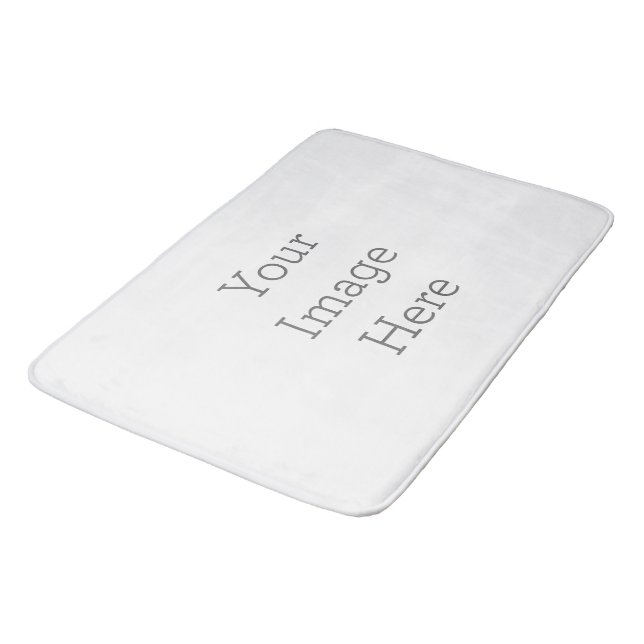 Grand tapis de bain personnalisé (Angle)