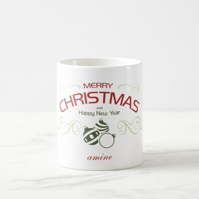 Créez votre propre tasse de Noël de famille de Noë (Centre)