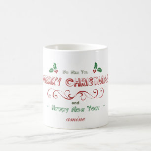 Créez votre propre tasse de Noël de famille de Noë