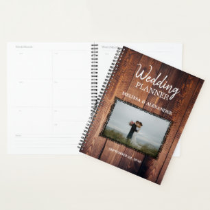 Créez votre propre Wedding planner photo en bois r