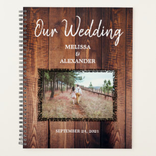 Créez votre propre Wedding planner photo en bois r