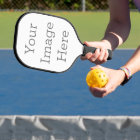 Créez votre  raquette de Pickleball noire