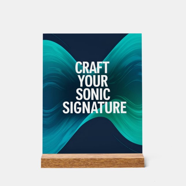 Créez votre signature sonore option 3 (Recto)
