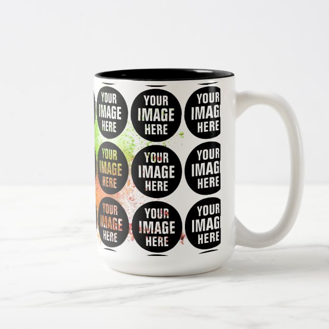Créez votre  tasse bicolore de 444 ml (Droit)