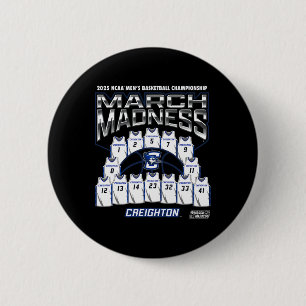 Creighton March Madness 2025 Men's Sketll Nil  2 Inch Round Button