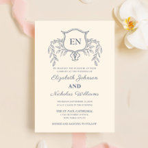 creme classique invitation de mariage uk modèle