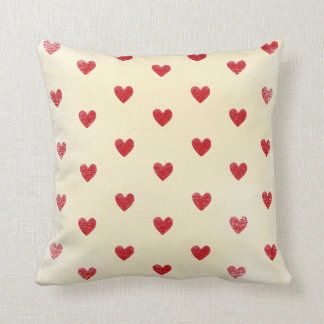 Crème customisée et rouge de coussin de coeur