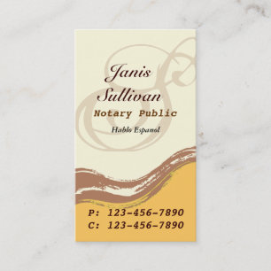 Crème de carte de visite professionnelle de visite