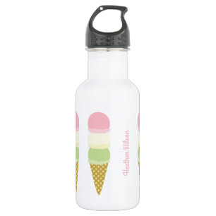 Crème de glace Cone Cute Kids Bouteille d'eau avec