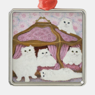 Creme de la creme metal ornament