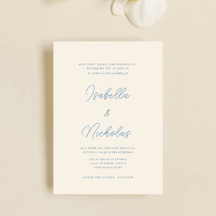 creme  digital template wedding invitation card