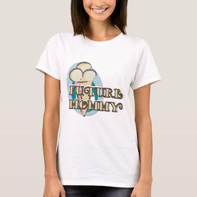 Crème glacée Futurs T-shirts et cadeaux maman (Devant)