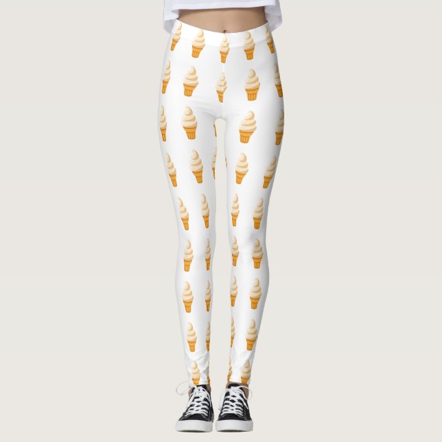 Crème glacée Leggings (Devant)