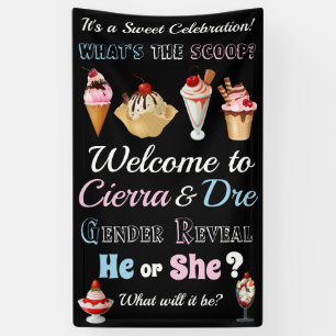 Crème glacée Qu'est-ce que la bannière Scoop?