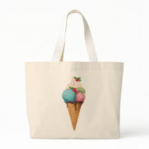 Crème glacée sac fourre-tout