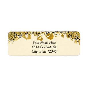 Crème glam Cheetah Gold & Black Exotic Jungle