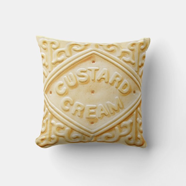 crème pâtisserie biscuit rétro coussin (Recto)