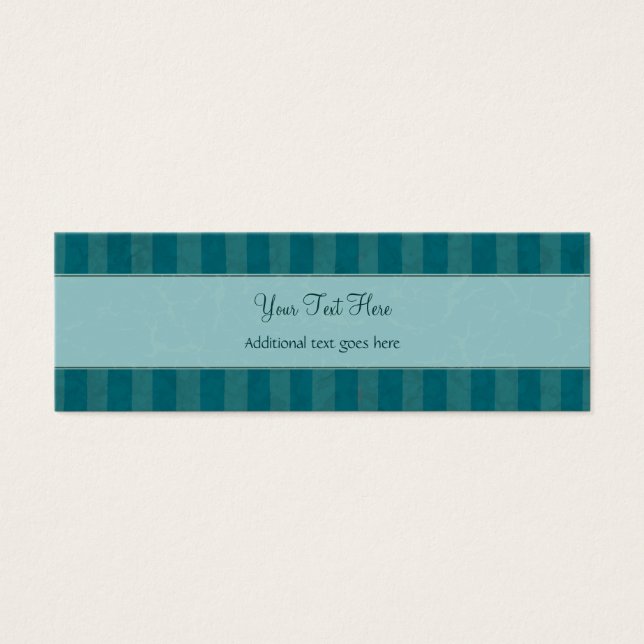 Crème sur fraises Turquoises et rayures florales a (Devant)