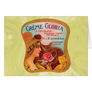 Crème vintage Gloria Vanisant Crème de peau