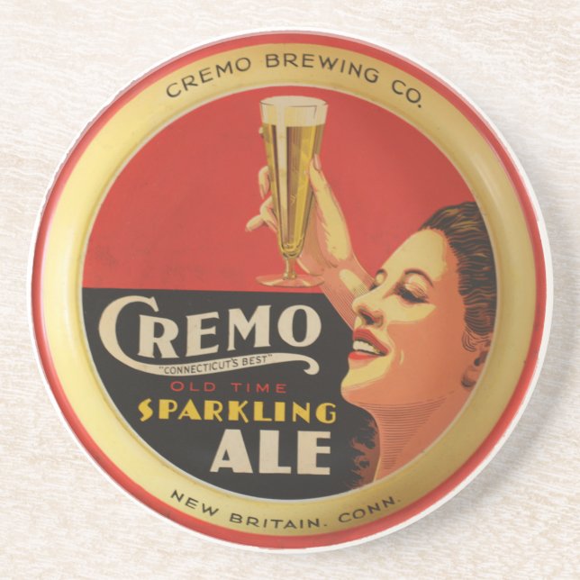 Cremo brassant des dessous de verre de Cie. (Devant)