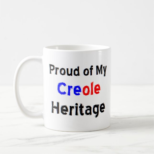 creole heritage coffee mug (Left)