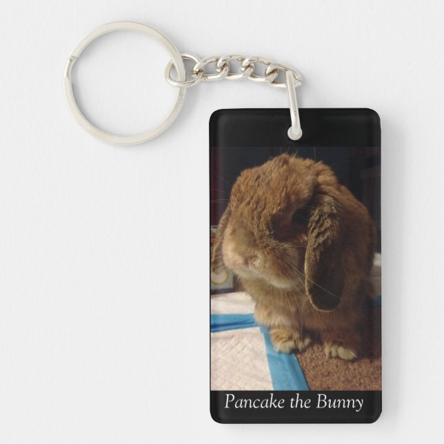 Crêpe le porte - clé de lapin (Devant)