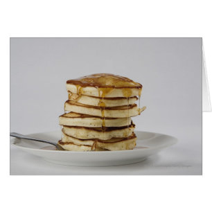 Crêpes avec le sirop