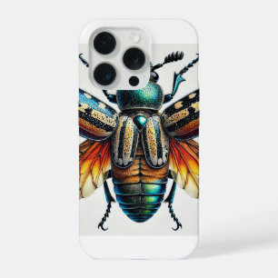 Crepidomenus Beetle 110724IREF117 - Watercolor iPhone 15 Pro Case