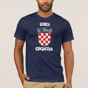 Cres, Croatia with coat of arms T-Shirt