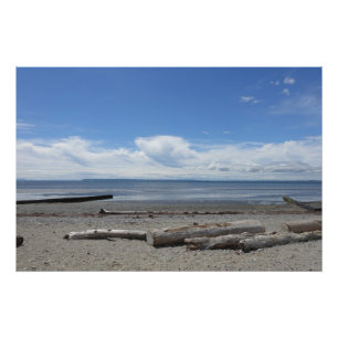 Crescent beach at White Rock Photo Print