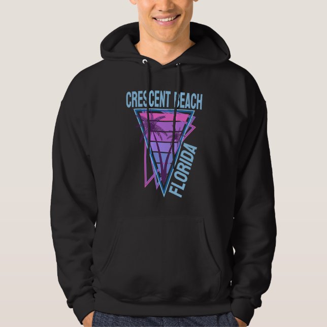 Crescent Beach Vacation  1 Hoodie (Front)