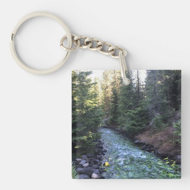 Crescent Creek, Oregon Keychain (Front)