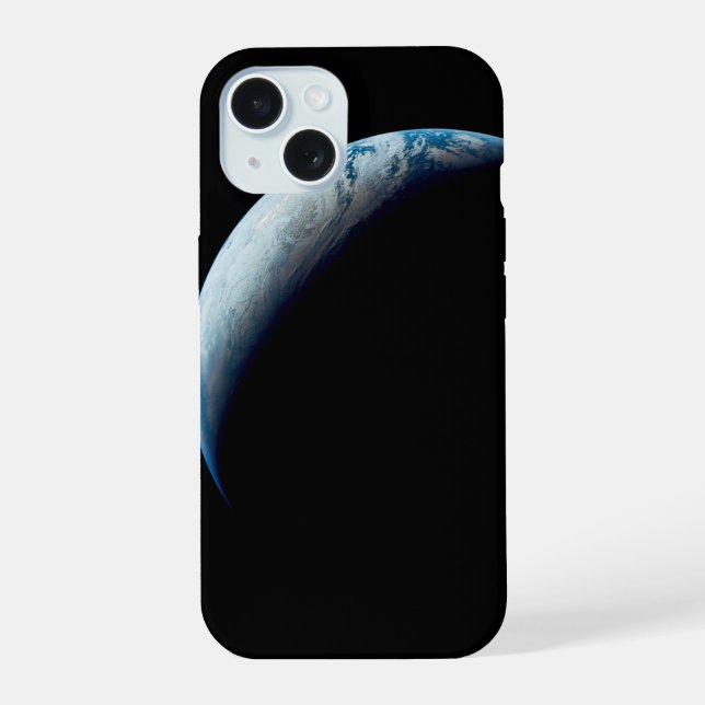 Crescent Earth Taken From The Apollo 4 Mission. 2 iPhone 15 Case (Back)