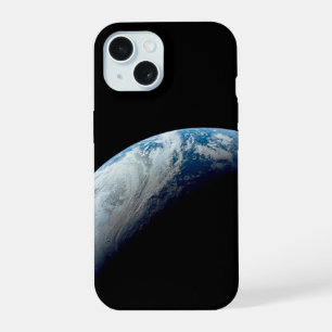 Crescent Earth Taken From The Apollo 4 Mission. iPhone 15 Case
