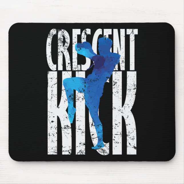 Crescent Kick Kickboxing  Mouse Pad (Front)