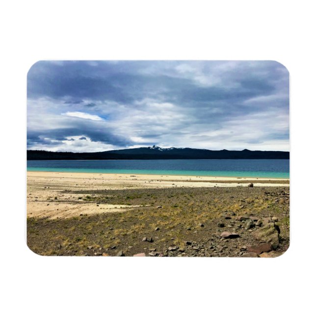 Crescent Lake at Simax Bay, Oregon Magnet (Horizontal)