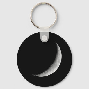 Crescent Moon Keychain
