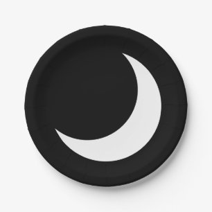 Crescent Moon Party Plate