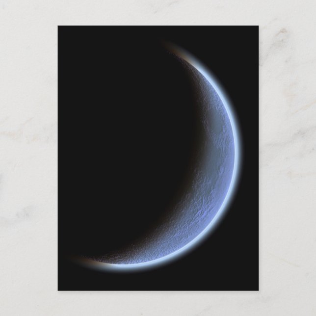Crescent Moon Postcard (Front)