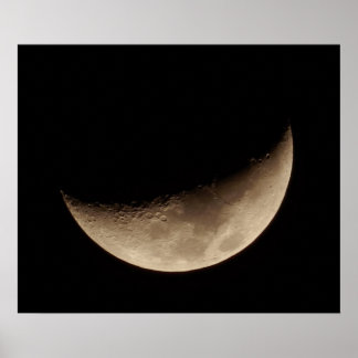 Crescent Moon Poster