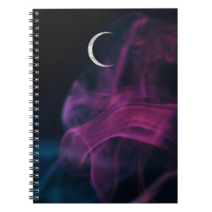 Crescent Moon Purple Notebook