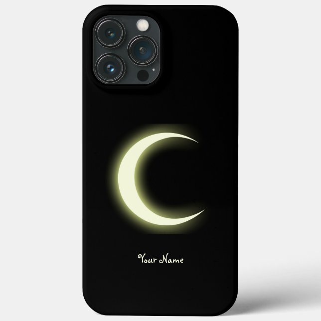 Crescent Moon Shine Aesthetic Case-Mate iPhone Case (Back)