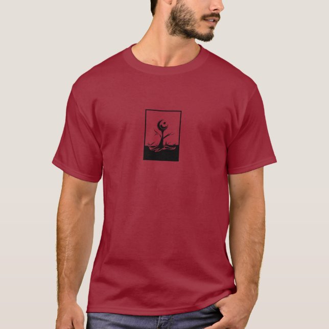 Crescent moon tree T-Shirt (Front)