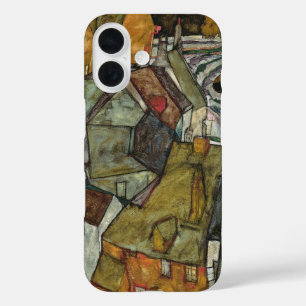 Crescent of Houses II, Island Town by Egon Schiele iPhone 16 Case