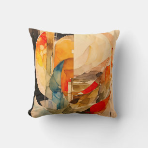 CRESCENT TIME THROW PILLOW