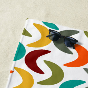 Crescents  beach towel