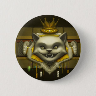 Crest Of Greed 2 Inch Round Button