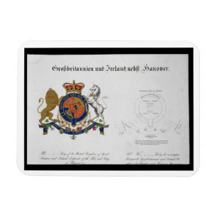 Crest of the King of the United Kingdom of Great B Magnet
