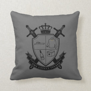 Crest Throw Pillow